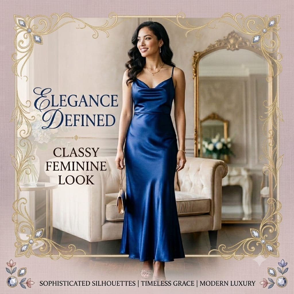 CLASSY FEMININE LOOK